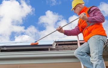 Bycross soft wash roof cleaning